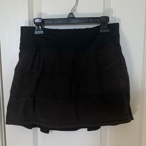 Lululemon Black Pace Rival Skirt